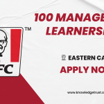 KFC Learnership for 100 Young South Africans
