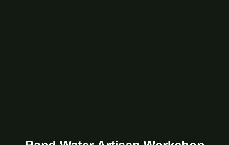 Rand Water Artisan Workshop Assistant Program for Potential Candidates